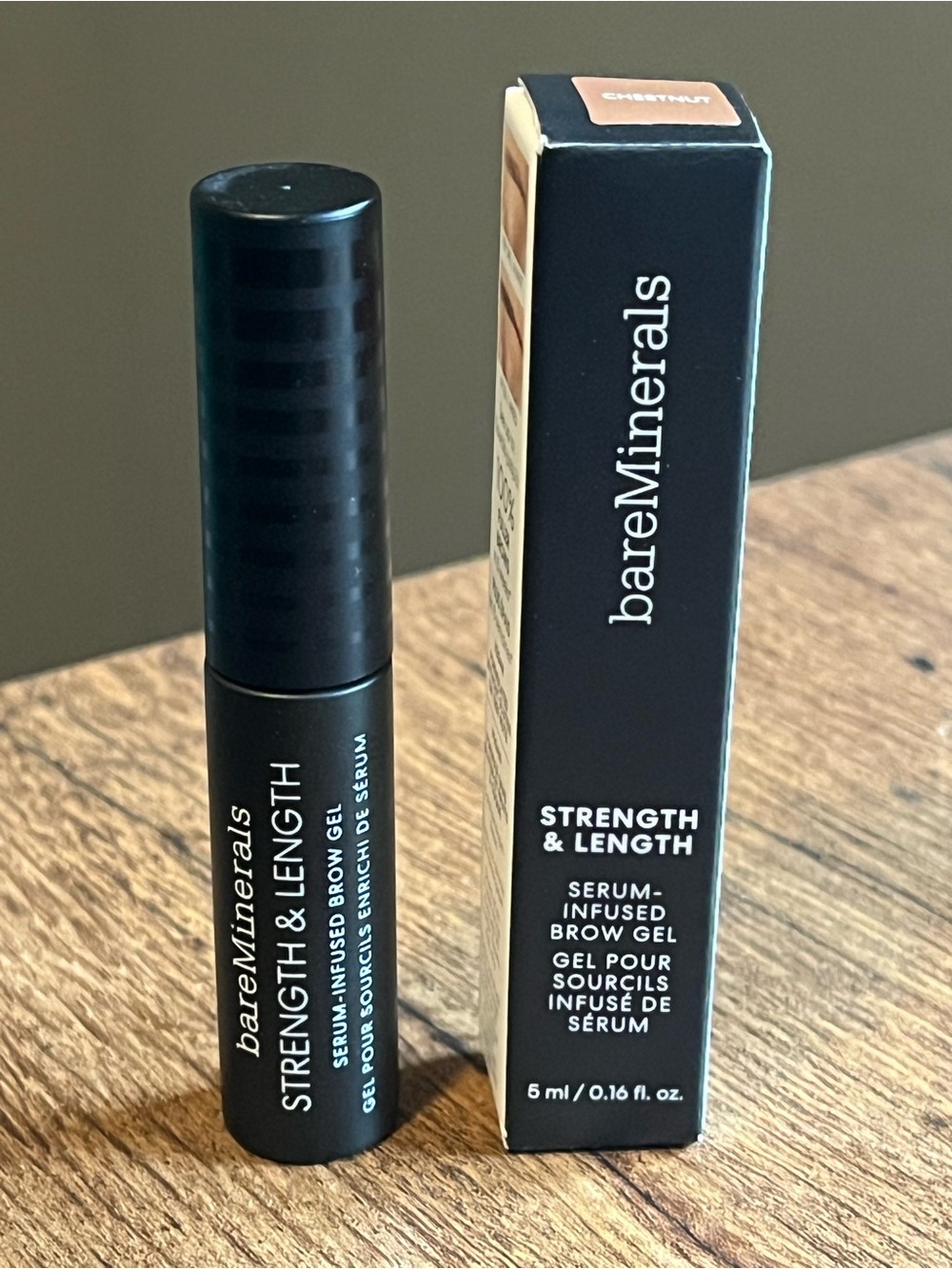 bareMinerals Strength & Length Brow Gel — Chestnut